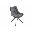 Stílusos szék Amiyah világosszürke