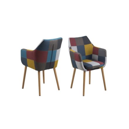 Ízléses fotel Almond - patchwork 