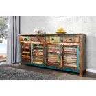 Stílusos komód Jacktar 160 cm újrahasznosított fa