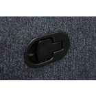 Stílusos kétüléses fotel Movie sötét szürke