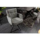 Design forgószék Maddison II világosszürke