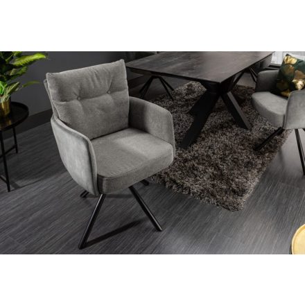 Design forgószék Maddison II világosszürke