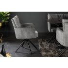 Design forgószék Maddison II világosszürke