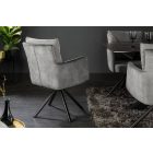 Design forgószék Maddison II világosszürke