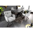 Design forgószék Maddison II világosszürke