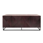 Stílusos komód Annabella 177 cm barna mangó