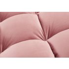 Sarok ülőgarnitúra Adan II 260 cm sötét rózsaszín bársony