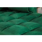 Sarok ülőgarnitúra Adan II 260 cm smaragdzöld bársony 