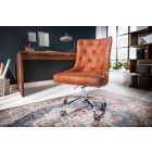 Irodai szék Jett vintage világosbarna