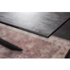 Széthúzható kerámia étkezőasztal Natasha 180-220-260 cm láva