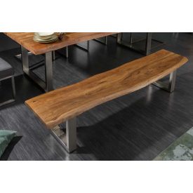 Stílusos ülőpad Massive Honey 200 cm akácia