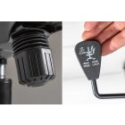 Stílusos irodai szék Esmeralda mustársárga bársony 