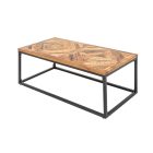 Stílusos dohányzóasztal Allen Home 100 cm mangó 