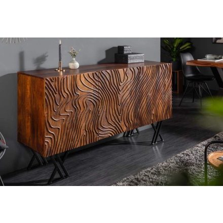 Stílusos komód Zion 160 cm barna mangó 