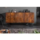 Stílusos komód Zion 160 cm barna mangó 