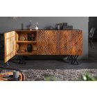 Stílusos komód Zion 160 cm barna mangó 