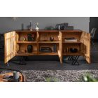 Stílusos komód Zion 160 cm barna mangó 