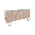 Stílusos komód Zion 160 cm barna mangó 