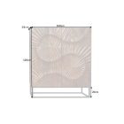 Stílusos magas komód Shayla 100 cm barna mangó