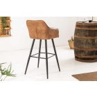 Stílusos bárszék Esmeralda vintage barna