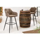 Stílusos bárszék Esmeralda vintage taupe