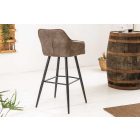 Stílusos bárszék Esmeralda vintage taupe