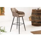 Stílusos bárszék Esmeralda vintage taupe