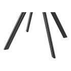 Stílusos szék Kiara mustársárga bársony