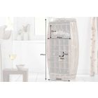 Stílusos borospalack tartó polc Winebar 97 cm natúr 