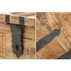 Luxus dohányzóasztal Winebar 100 cm mangó