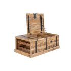 Luxus dohányzóasztal Winebar 100 cm mangó