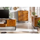 Stílusos komód Shayla 177 cm natúr barna mangó 