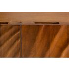 Stílusos komód Shayla 177 cm natúr barna mangó 