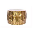 Stílusos dohányzóasztal Alijah 55 cm aranyszínű