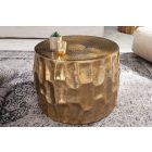 Stílusos dohányzóasztal Alijah 55 cm aranyszínű