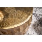 Stílusos dohányzóasztal Alijah 55 cm aranyszínű