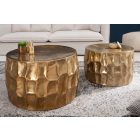 Stílusos dohányzóasztal Alijah 55 cm aranyszínű