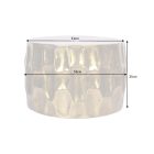 Stílusos dohányzóasztal Alijah 55 cm aranyszínű