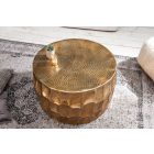 Stílusos dohányzóasztal Alijah 70 cm aranyszínű