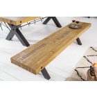 Stílusos ülőpad Thunder 200 cm natúrszínű fenyő