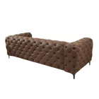 Stílusos ülőgarnitúra Rococo 240 cm barna