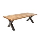 Étkezőasztal Thunder X 200 cm natúr mangó