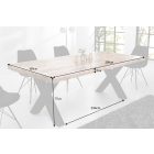 Étkezőasztal Thunder X 200 cm natúr mangó