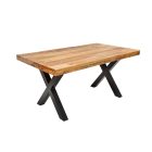 Étkezőasztal Thunder X 160 cm natúr mangó 