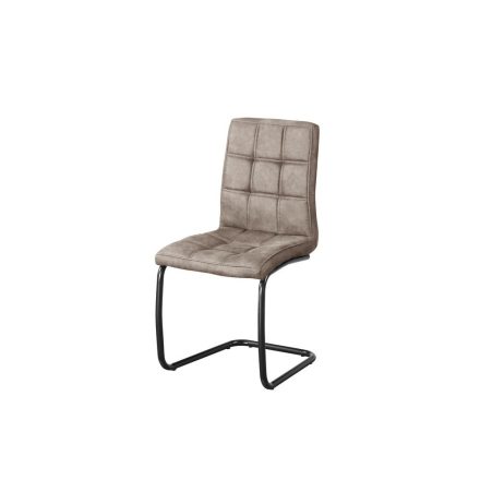 Szánkótalpas szék Modern vintage taupe