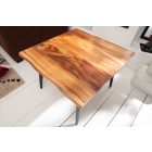 Stílusos oldalsó asztal Lorelei 60 cm akácfa