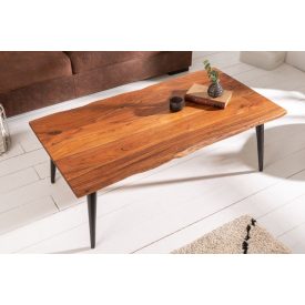 Stílusos dohányzóasztal Lorelei 110 cm akácfa