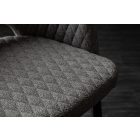 Stílusos étkezőszék Laney világos szürke 