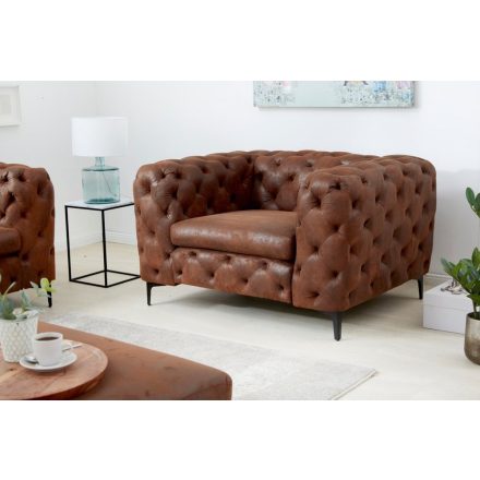 Stílusos fotel Rococo antik barna