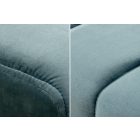 Stílusos ülőpad Halle 108 cm bársony - mentol zöld 